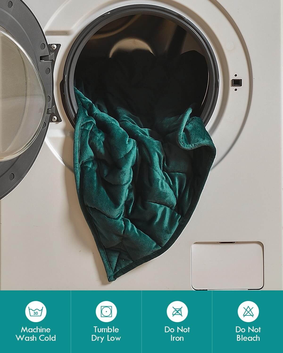 Luxury Crystal Velvet Weighted Lap Blanket
